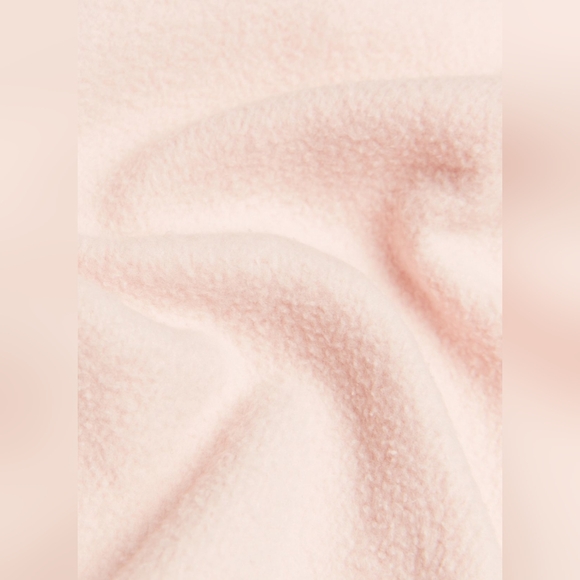 Aritzia TNA Cozy Sweatfleece Boyfriend Boxy Zip Hoodie In Seashell Pink Size S - Picture 2 of 15